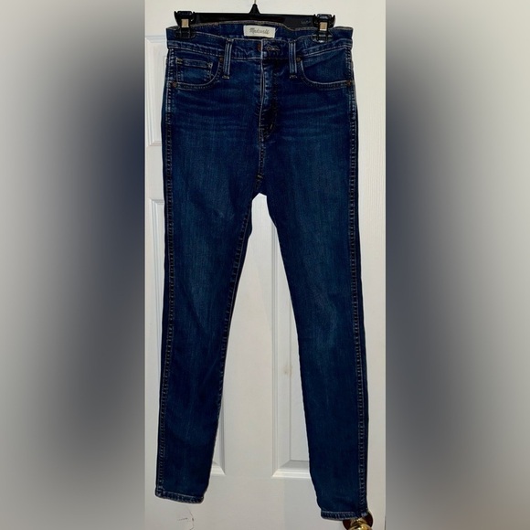 Madewell Denim - Madewell 10” High Rise Medium Wash Skinny Jeans Size 26